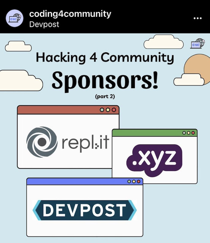 XYZ provides domains for coders at 60 hackathons around the world