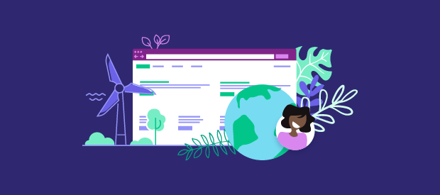 Develop a low carbon website