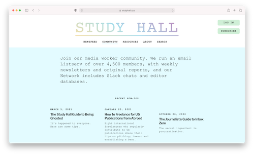 StudyHall.xyz